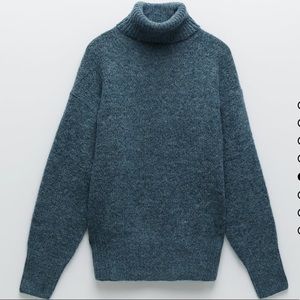 Zara Knit Turtleneck Sweater